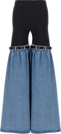 Coperni Hybrid Denim Flare Pants