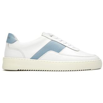 Filling Pieces Mens Mondo Game Trainers - White Leather - Size UK 10