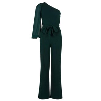 Freebird by Steven Jossy Jumpsuit - Dames - Jumpsuits & Playsuits - Groen - Maat: L Jersey