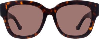 Gucci Grey Square Ladies Sunglasses GG1550SK 002 54