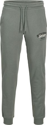 Jack & Jones Sweathose JACK & JONES JPSTGORDON YUKI SWEAT PANTS BF, Herren, Gr. S, N-Gr, stormy weather, Web, Obermaterial: 60% Baumwolle, 40% Polyester, unifarben