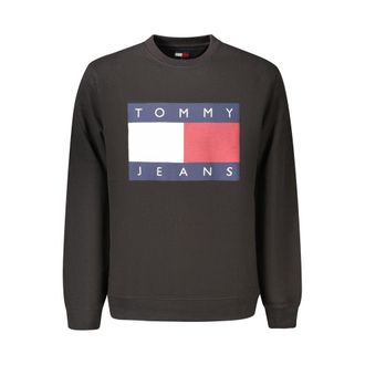 Tommy Hilfiger Black Cotton Mens Mens Sweatshirt