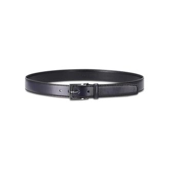 Joop Glanzend leren riem met stijlvolle gesp - Heren - Riemen - Blauw - 105 CM - Leer - Accessoires