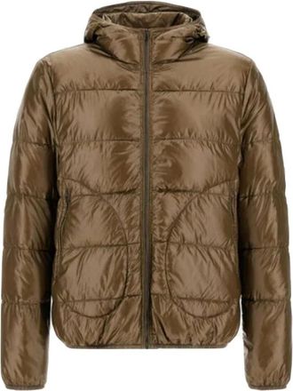 Herno Heren, Jassen, Bruin, Maat: 2XL Nylon