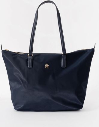 Tommy Hilfiger Womens Tommy Hilfiger Poppy TH Womens Tote Bag - Space Blue - Size: ONE size