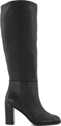 Dune London Sisily Leather Knee High Boots