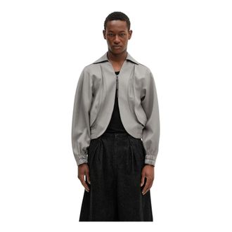 Ader Error Bomber Jacket - Jackets - Hombre - Gris - XL