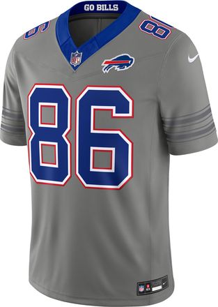 Nike Dalton Kincaid Buffalo Bills Nike Mens Dri-FIT NFL Limited Jersey in Grey | 37NM0IUP81F-8C2