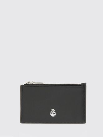 Alexander McQueen Wallet MCQUEEN Men color Black