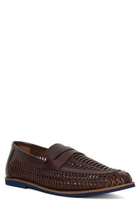 Dune London Bresley Penny Loafer in Brown-Leather at Nordstrom Rack, Size 9-9.5Us / 43Eu