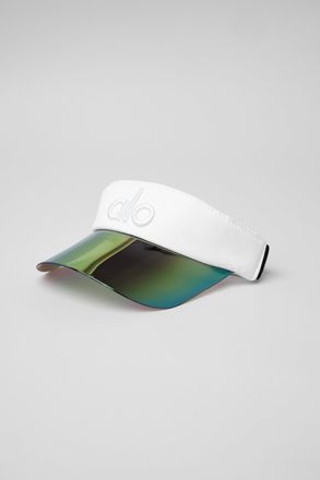 Alo | Airlift Solar Visor Hat in White
