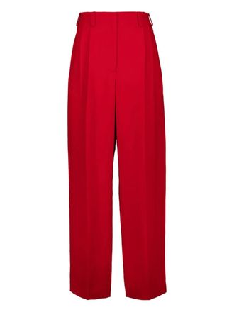 Givenchy pleated trousers - Rosso