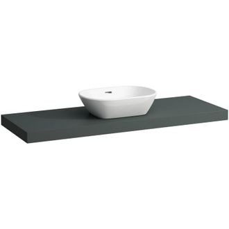 Laufen Lani Plan de toilette, une d&eacute;coupe au centre, - Laufen