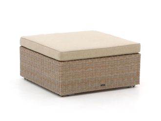 Intenso Furniture Intenso Carpino lounge voetenbank 92x92cm