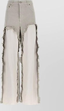 Haikure bonnie jeans mid rise five pocket design