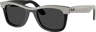 Ray-Ban RB2240 Wayfarer Polarized 144248 Mens Sunglasses Black Size 50