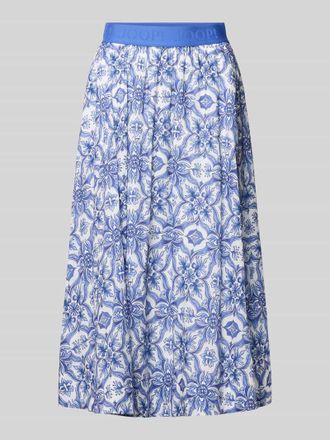 Joop Midirock mit elastischem Bund Modell Saki2 in Blau, Gr&ouml;&szlig;e 34