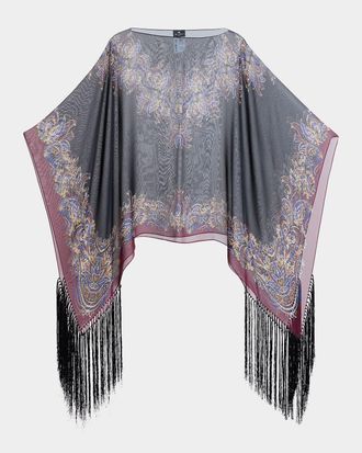 Etro Paisley Sheer Kimono