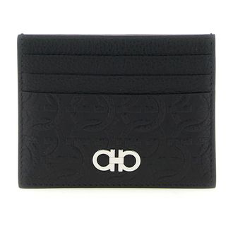 Ferragamo Card Holder - male - Ferragamo - Wallets & Cardholders - Black - ONE SIZE - Accessories