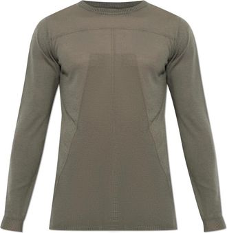 Rick Owens Truien - Heren - Cashmere truien - Groen - L - Truien & Vesten
