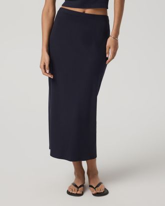 Vuori Clothing Pose Column Skirt | Black | Medium