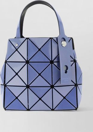 Bao Bao Issey Miyake carat small tote bag geometric design top handle