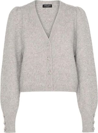 Bruuns Bazaar Cardigans - Dames - Vesten - Grijs - S - Truien & Vesten