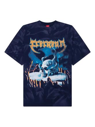 Icecream T-shirt Stone Cold con stampa grafica - Blu