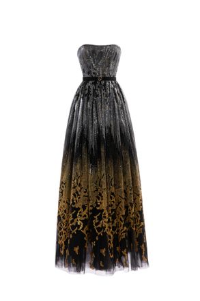 Saiid Kobeisy Long Embellished Gown