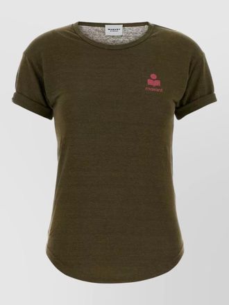 Isabel Marant koldia linen crew neck t shirt
