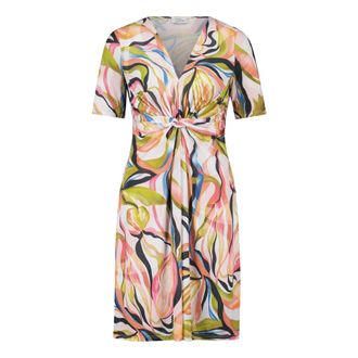 Vera Mont Dames, Jurken, Veelkleurig, Maat: XL Leer