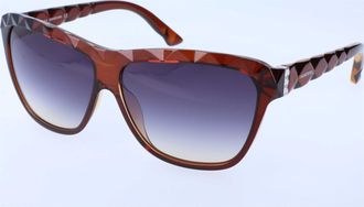 Swarovski Womens 62mm Brown Sunglasses