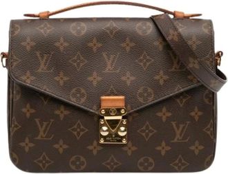 Louis Vuitton Pre-owned Cross Body Bags, female, Brown, Size: ONE SIZE Pre-owned Fabric Cross Body Bag