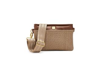 Think Royln Bum Bag 2.0 Womens Handbags Sand Dune Raffia 1, Polyester