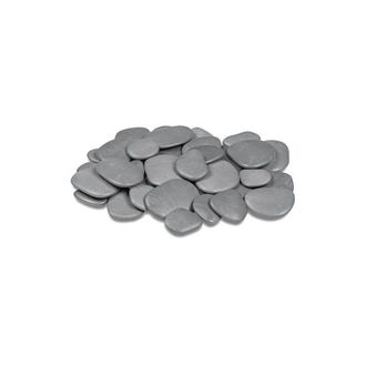 Global Piedra Plco Reciclado Gris 90-100 Pzas - 5-8 Cm