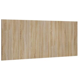 vidaXL Testiera Letto Rovere Sonoma 200x1,5x80 Cm In Legno Multistrato - Vidaxl