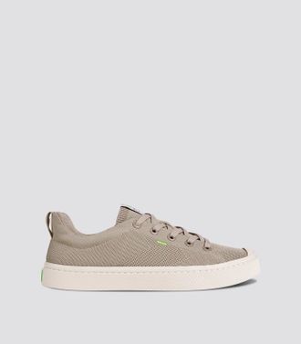 Cariuma Mens Cariuma IBI Low Sneakers Sand Lace Up Comfort Casual Shoes HAWK2258