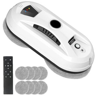 OEM Robot Limpiacristales, Potencia De Succi&oacute;n De 5600 Pa, Tres Modos De Limpieza Autom&aacute;ticos, Blanco, Ue