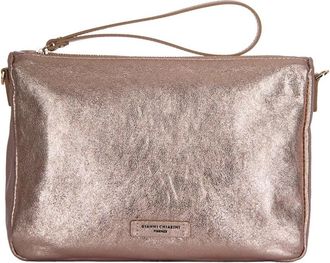 Gianni Chiarini Clutch - Dames - Clutches - Grijs - ONE Size - Leer - Tassen