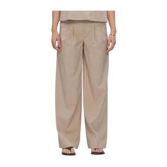 Modstr&ouml;m Dames Broeken Tuesdaymd Pants - Dames - Broeken - Beige - Maat: L