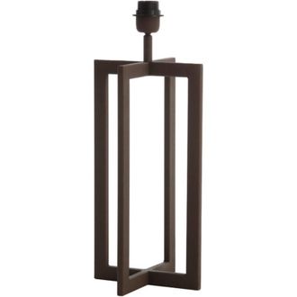 Light & Living L&aacute;mpara De Mesa - Mace - Marr&oacute;n - Metal - - Light&living
