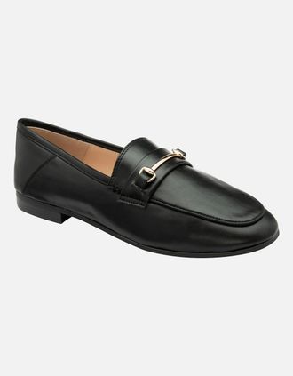 Ravel Womens Talla Womens Loafers - Black - Size: 3