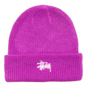 St&uuml;ssy Basic Cuff Beanie Violet 1321262-VIOL