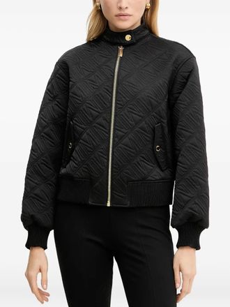 Marciano quilted zip jacket - Black