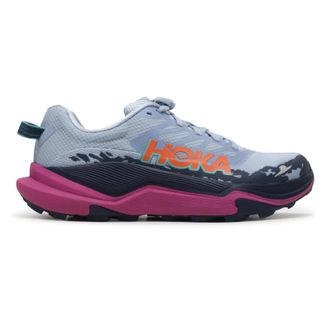 Hoka One One Hoka Torrent 4 Textile Synthetic Womens Running Trainers - Drizzle Fuchsia - Size:UK 7.5