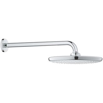 GROHE Tempesta 250 Set Doccia Completo con Testa Doccia a 1 Jet, Braccio Mural di 38 cm, Finitura Cromo