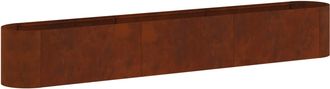 vidaXL Cama De Jard&iacute;n Elevada Acero Oxidado 280 X 40 X 40 Cm Vidaxl
