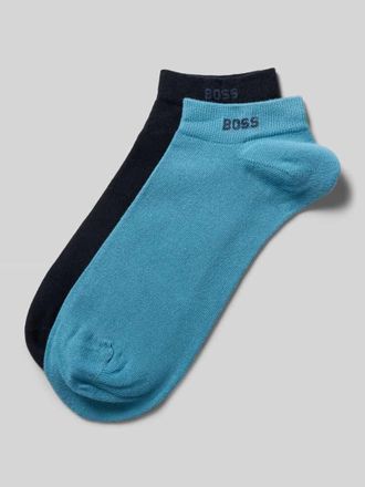 HUGO BOSS Sneaker-Socken aus Baumwoll-Mix im 2er-Pack Modell 2P AS UNI CC in Blau, Gr&ouml;&szlig;e 39-42
