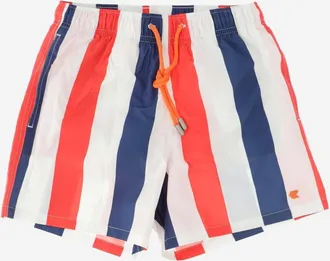 Gallo Boys Swim Shorts Multicolour Stripes Polyester & Trunks