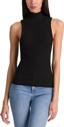 Alice & Olivia Alice + Olivia Darcey Novelty Ribbed Wool-Blend Tank